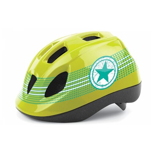 фото Велошлем детский polisport popstar xs (46-53 cm) зеленый
