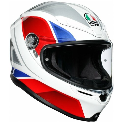 фото Agv шлем agv k-6 multi hyphen white/red/blue