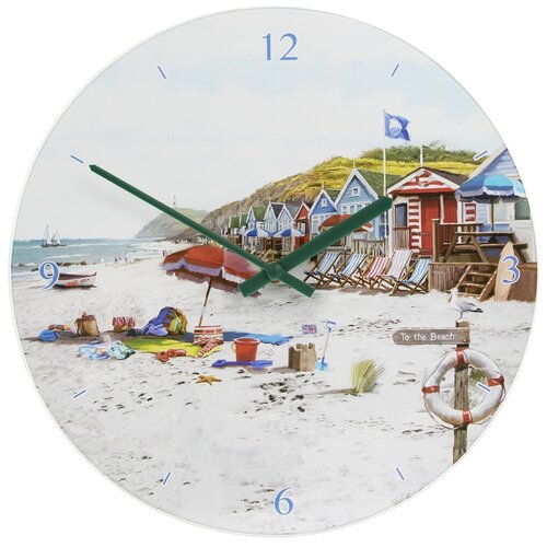 фото Часы настенные солнечный пляж d 30см lesser & pavey
