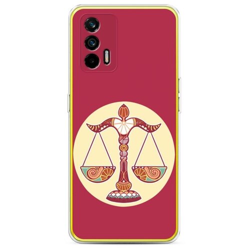 фото Силиконовый чехол "весы" на realme и oppo realme q3 pro / реалми q3 про case place