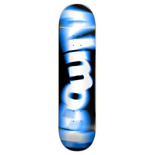 фото Дека almost spin blur logo hyb blue 8