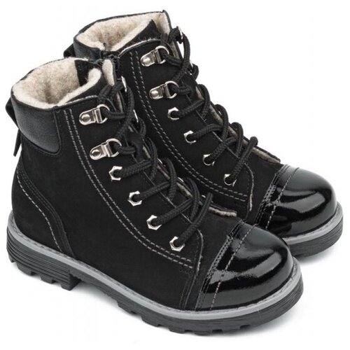 фото Ботинки tapiboo ft-23024.21-ol01o.01 "милан" для девочки, цвет черный, размер 35