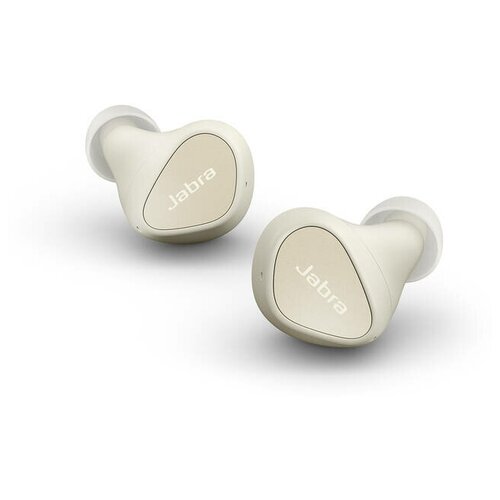 фото Беспроводные наушники jabra elite 3, бежевый