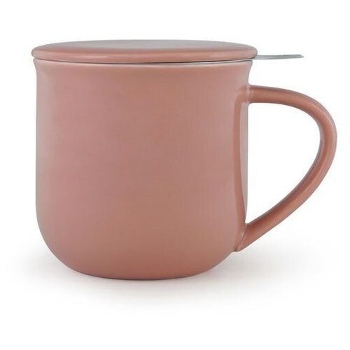 фото Кружка чайная с ситечком, 380 мл. розовый, minima viva scandinavia