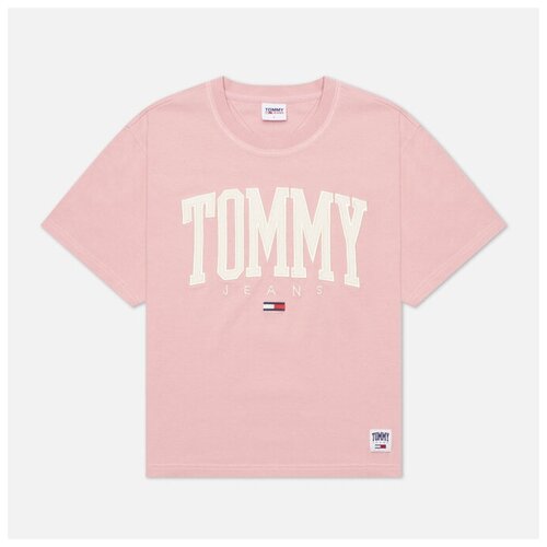 фото Женская футболка tommy jeans abo collegiate