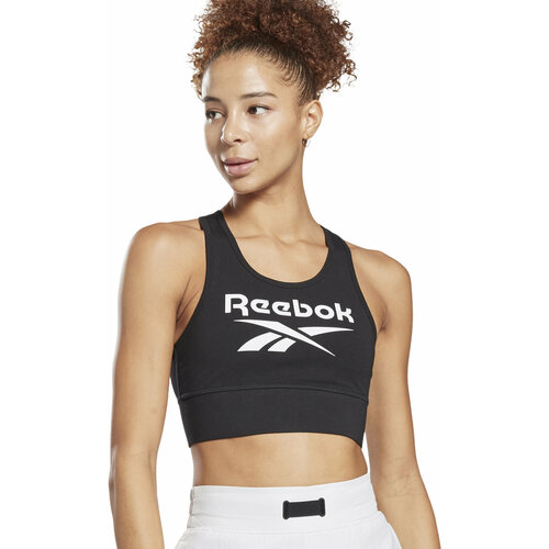 фото Топ reebok ri bl cotton bralette, размер m, черный