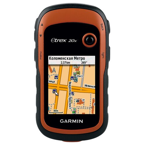 Фото - Garmin GPS-навигатор Garmin eTrex 20x, GPS, GLONASS Дороги РФ gps навигатор