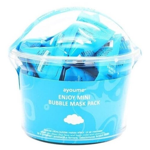 фото Маска для лица пузырьковая ayoume enjoy mini bubble mask pack набор (set 200шт*3гр)