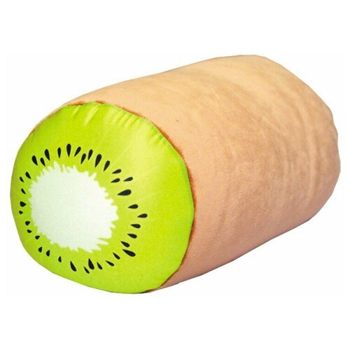фото Антистрессовая подушка-валик штучки, к которым тянутся ручки фрукты, киви