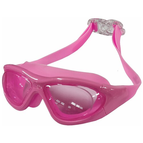 фото B31536-2 очки для плавания взрослые полу-маска (розовый) hawk