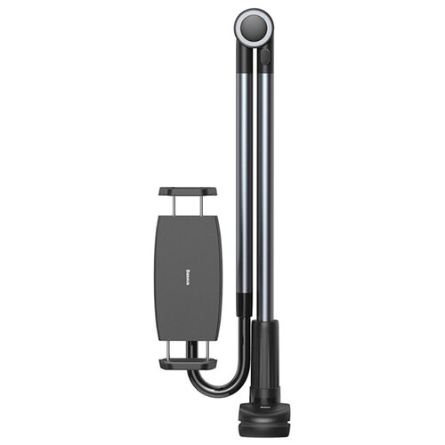 фото Настольный держатель baseus otaku life rotary adjustment lazy holder dark gray, (темно-серый)