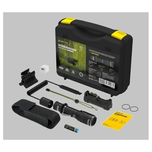 фото Набор охотника armytek dobermann hunting kit f02004c