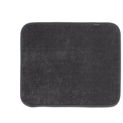 фото 117626 коврик для сушки посуды из микрофибры, темно-серый brabantia