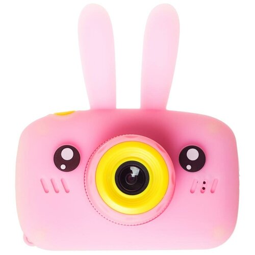 фото Фотоаппарат gsmin fun camera rabbit со встроенной памятью и играми розовый