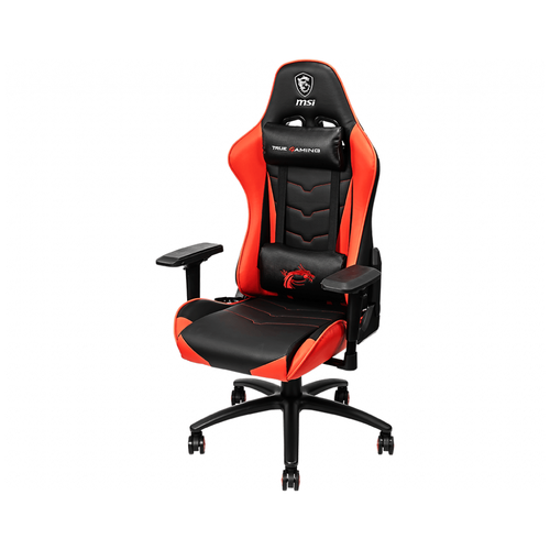 фото Компьютерное кресло msi mag ch120 игровое, обивка: искусственная кожа, цвет: черный/красный