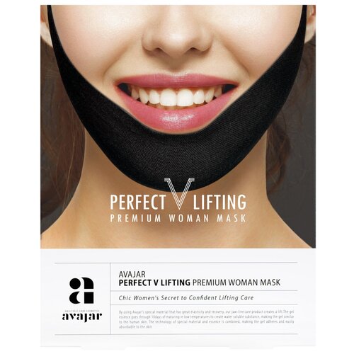 фото Avajar умная лифтинговая маска perfect v lifting premium woman black