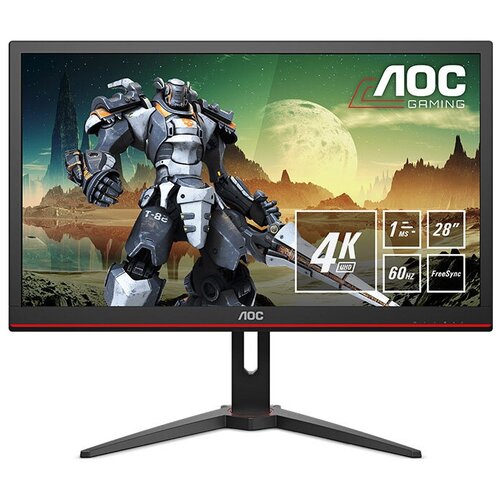 фото Монитор aoc g2868pqu 28", черный