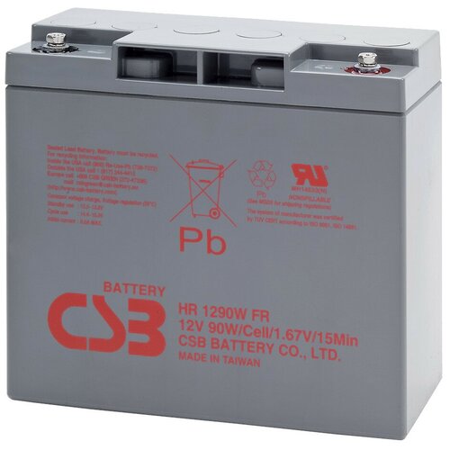 фото Аккумуляторная батарея csb hr 1290w 22.5 а·ч