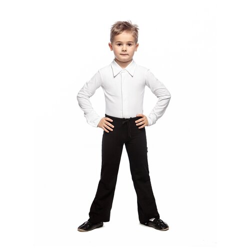 фото Брюки гимнастические детские, aliera, б 4.03, размер 164-170, черный