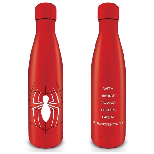 фото Фляга-термос spider-man (torso) metal drinks bottle 540ml mdb25588 pyramid international