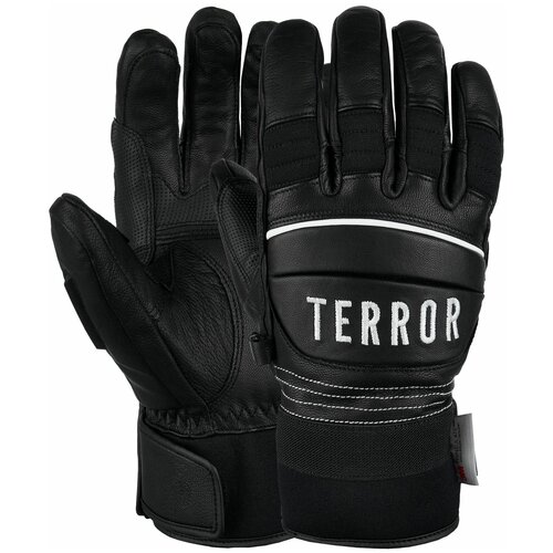 фото Перчатки terror - race gloves (black) (размер l цвет черный )