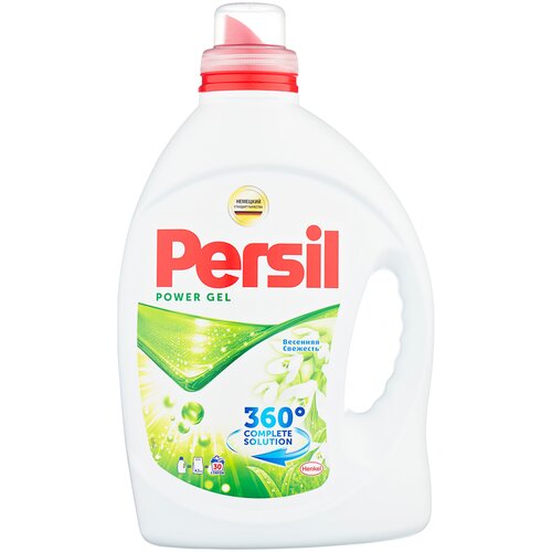 фото Гель для стирки persil весенняя свежесть 360 complete solution, 2.19 л, бутылка