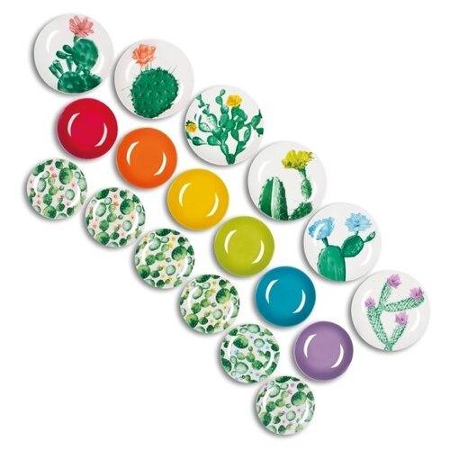 фото Набор посуды из 18-ти предметов excelsa color cactus, ex62485