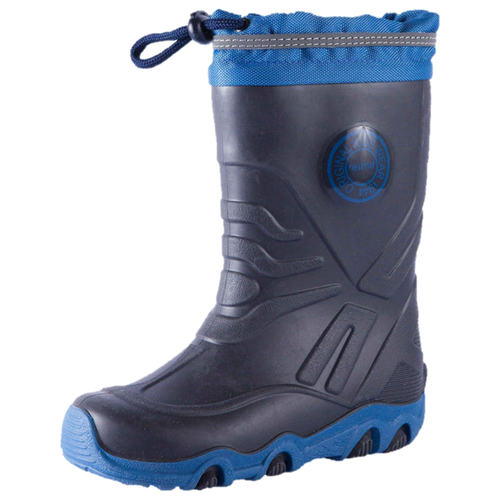 фото Сапоги reima winter rain boots, slate 569286 для мальчика, цвет синий, рус. размер 20