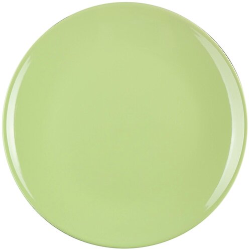 фото Доляна тарелка обеденная пастель 27 см зеленый