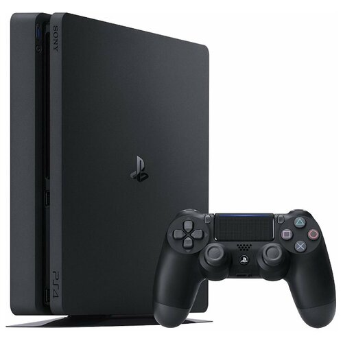 фото Игровая приставка sony playstation 4 slim 500 гб, черный,