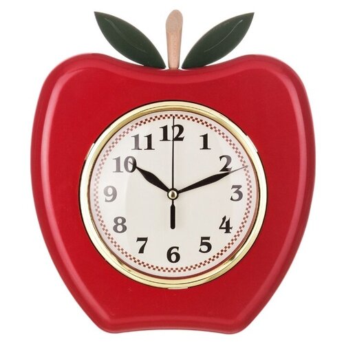 фото Часы настенные кварцевые lefard fruit 220-168 красный