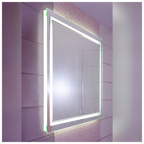 фото Зеркало эстель-2 100 с подсветкой led, сенсор на зеркале бриклаер