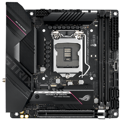 фото Материнская плата asus rog strix b560-i gaming wifi