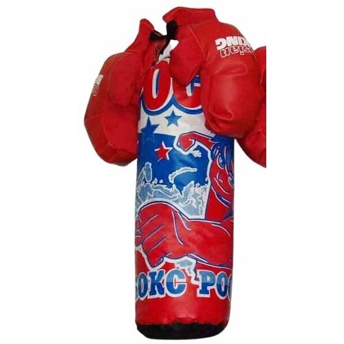фото Набор детский для бокса валета малый 40 см боксёрская груша перчатки