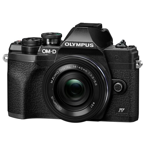 фото Фотоаппарат olympus om-d e-m10 mark iv kit черный m.zuiko digital ed 14-42mm f/3.5-5.6 ez