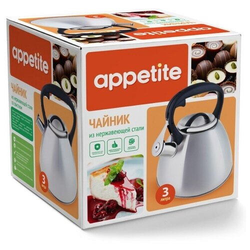фото Чайник appetite lkd-4030 со свистком 3.0л