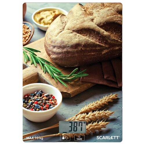 фото Кухонные весы scarlett sc-ks57p65 хлеб