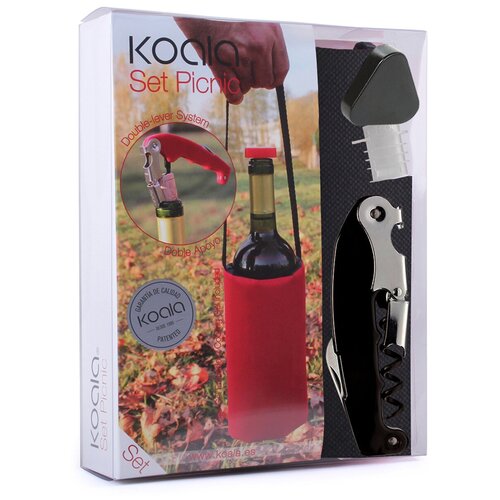 фото Набор для вина koala набор для вина picnic черный