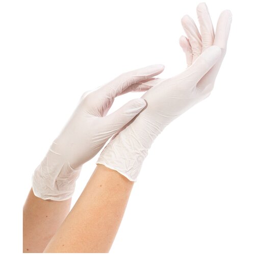 фото Nitrimax перчатки одноразовые нитриловые белые, 50 пар. xl archdale