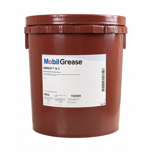 фото Смазка mobil mobilgrease unirex n 3 18 кг