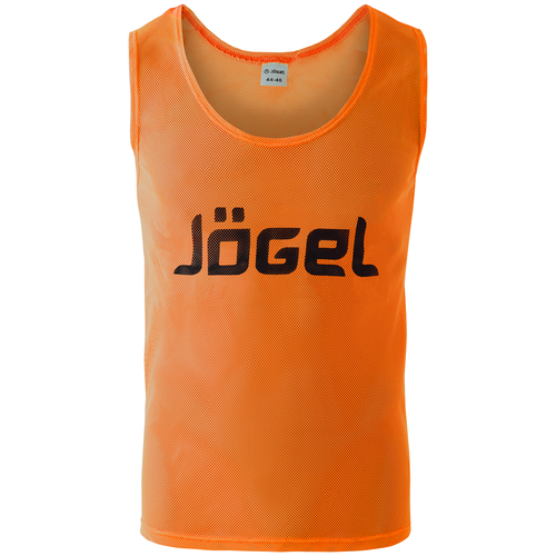 фото Манишка сетчатая jogel jbib-1001, взрослая, оранжевый (44-46)