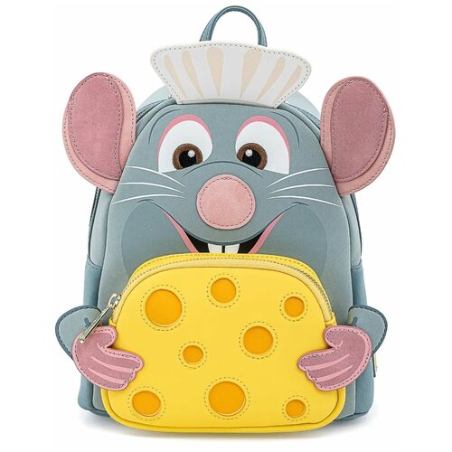 фото Рюкзак loungefly disney pixar ratatouille chef cosplay mini backpack wdbk1526