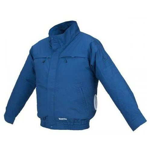 фото Аккумуляторная куртка с охлаждением makita dfj304zl размер l