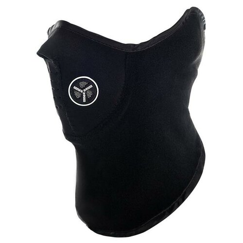 фото Ветрозащитная маска под шлем с клапаном, размер универсальный, черный noname