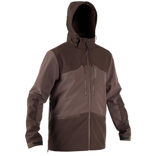 фото Куртка для охоты decathlon softshell 500 solognac кофейный xxxl