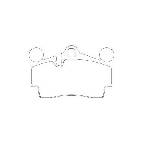 фото Комплект тормозных колодок диско brembo p85070 porsche: 7l0698451b 95535293901 95535293903 95535293900 95535293905