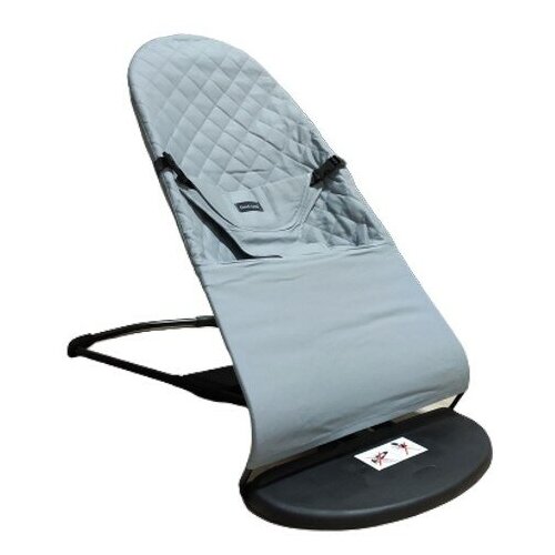 фото Детский шезлонг baby balance chair (серый) smart-live