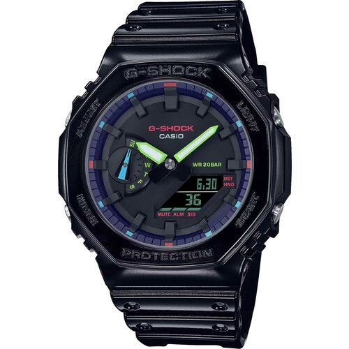 фото Наручные часы casio наручные часы casio g-shock ga-2100rgb-1a, черный