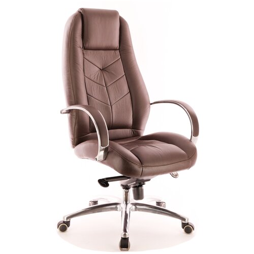 фото Компьютерное кресло everprof drift full m для руководителя, обивка: искусственная кожа, цвет: коричневый