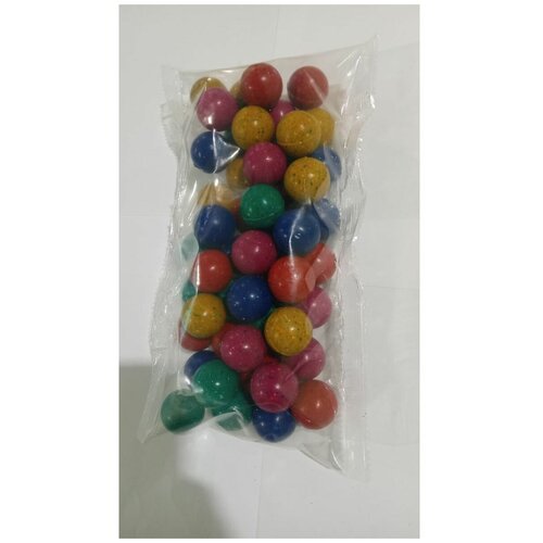 фото Мячи-прыгуны , попрыгунчики , прыгунки "цветной асфальт" 25мм (50 шт.) резиновый шарик. резиновый мяч. прыгун резиновый. разноцветные шарики. topvending